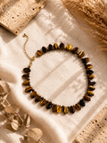 Handgefertigte Tigerauge Kette