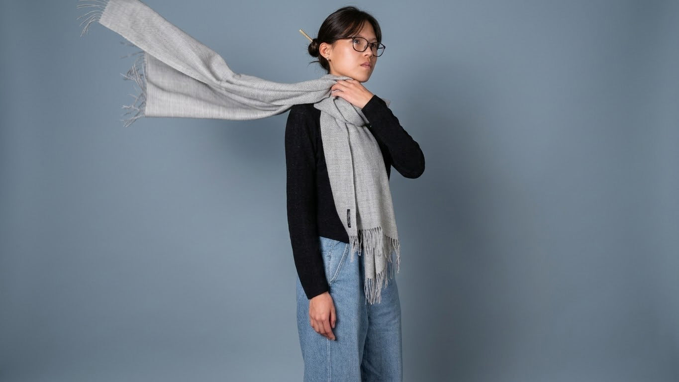 Schal Nazca Stone Grey