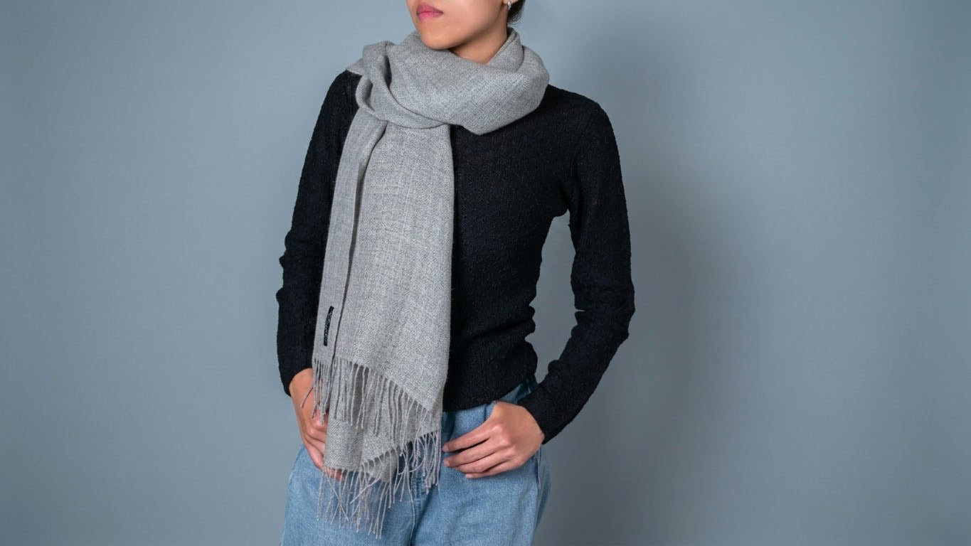 Schal Nazca Stone Grey