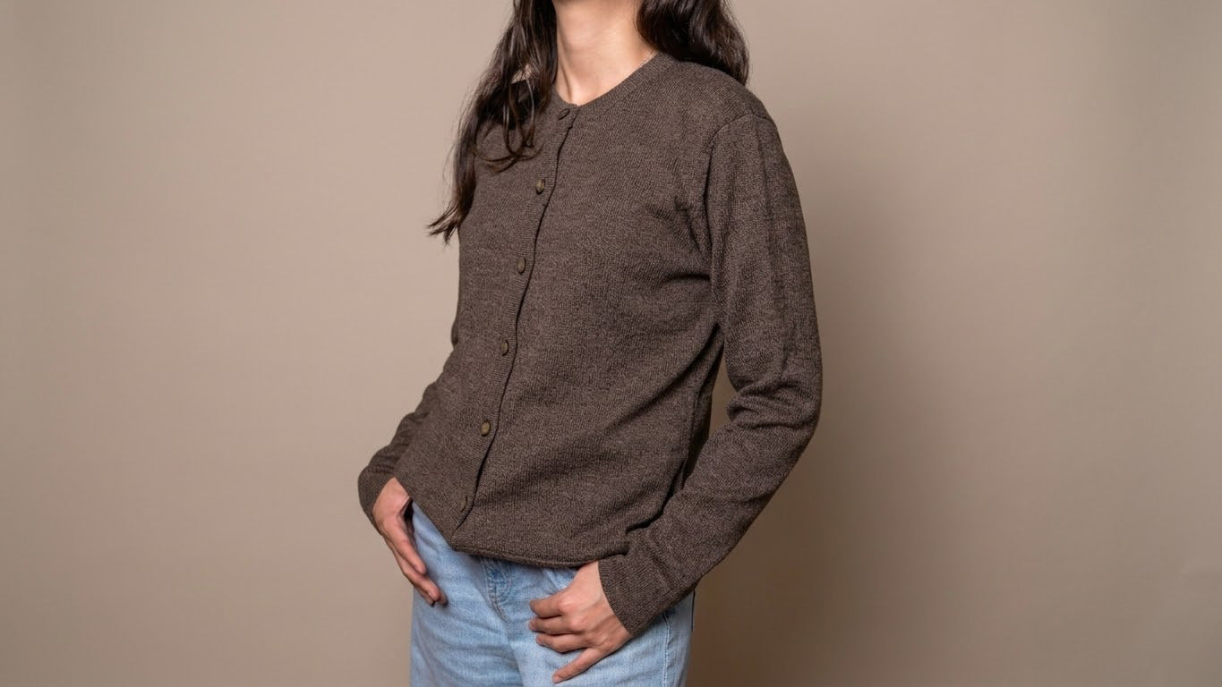 Strickjacke Colca Cocoa Brown
