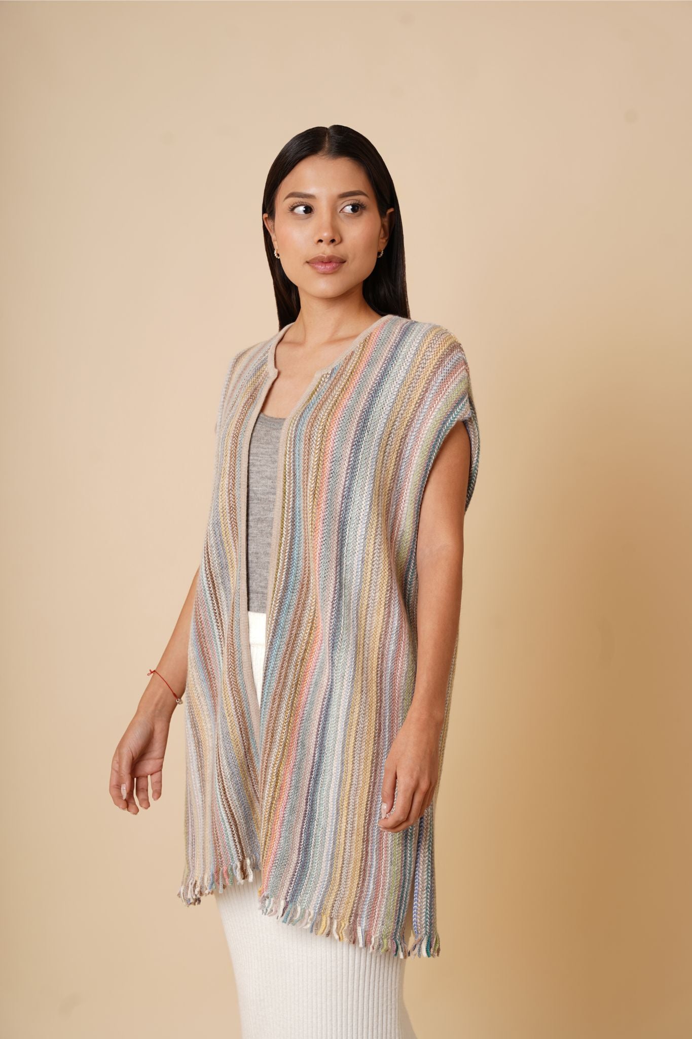 Ayni Long Vest
