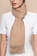 PUKARA Natural Classic Alpaka Schal - Beige