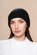 Classic Alpaka Beanie – Black