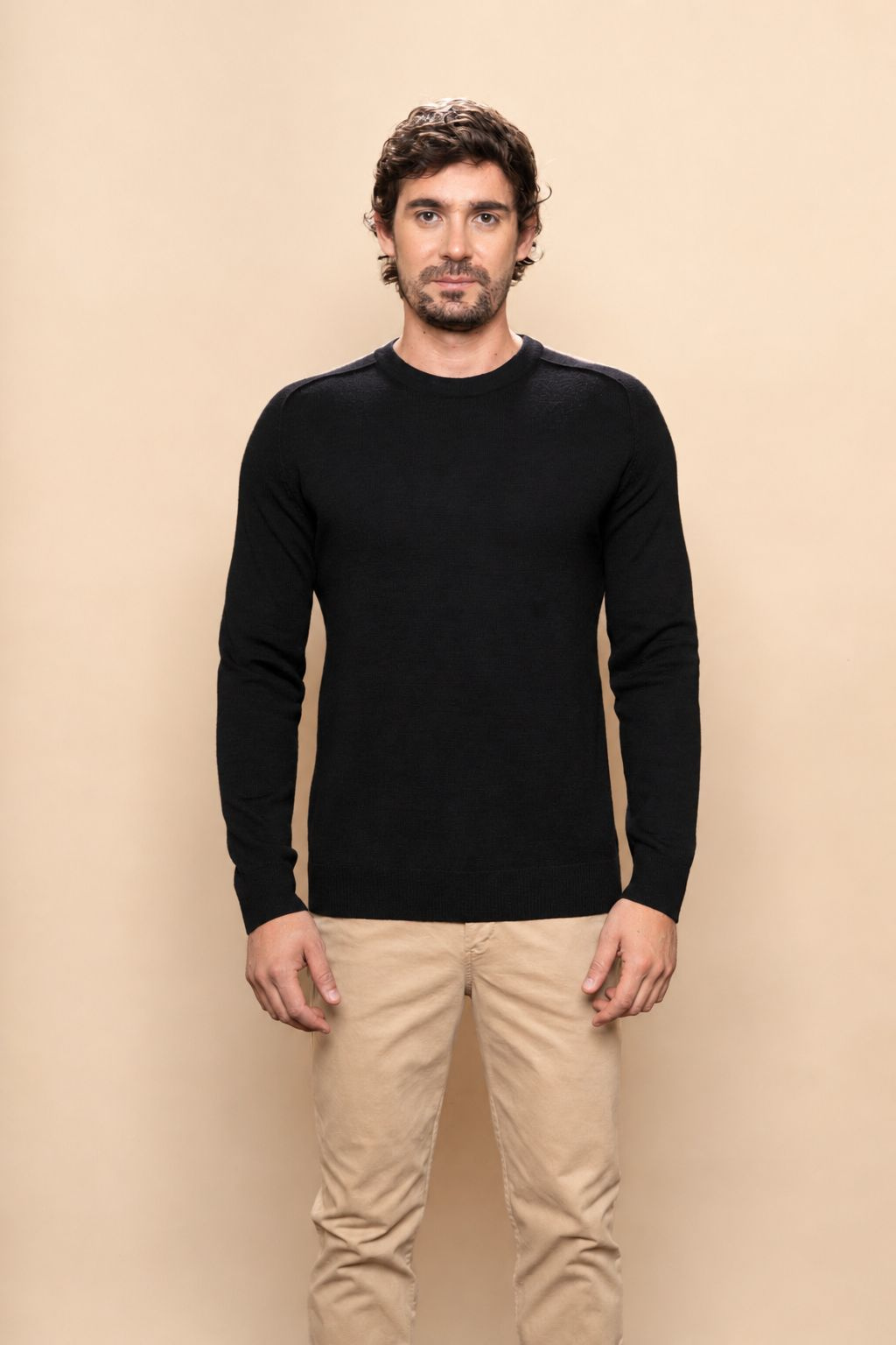 PUKARA Herren Pullover Rumi – Black