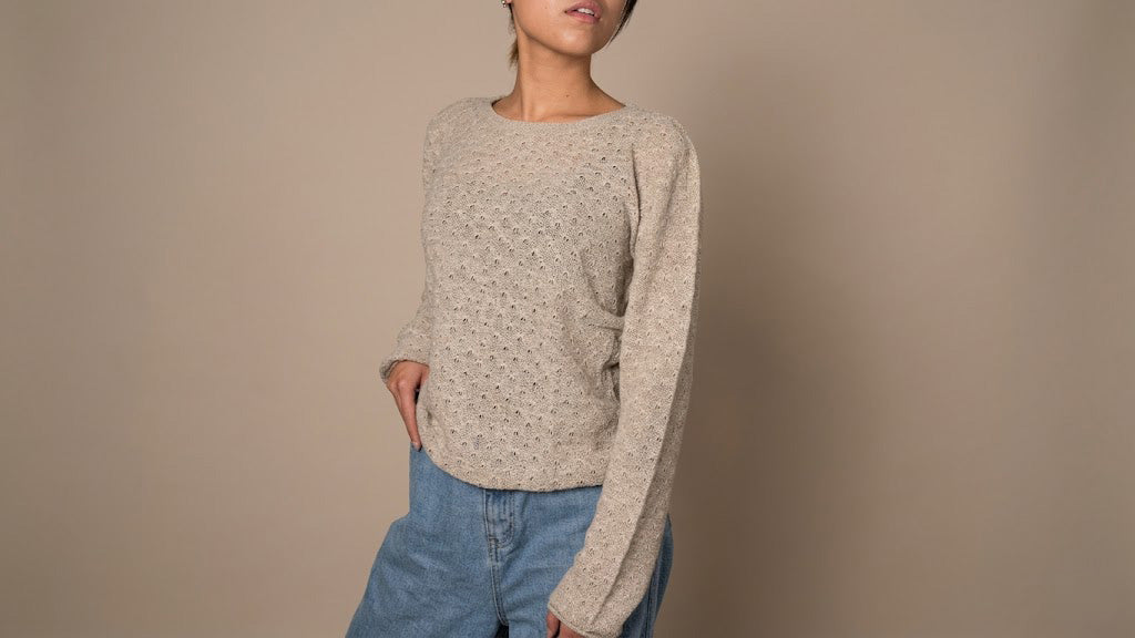 Strickpullover Sumaq Sand