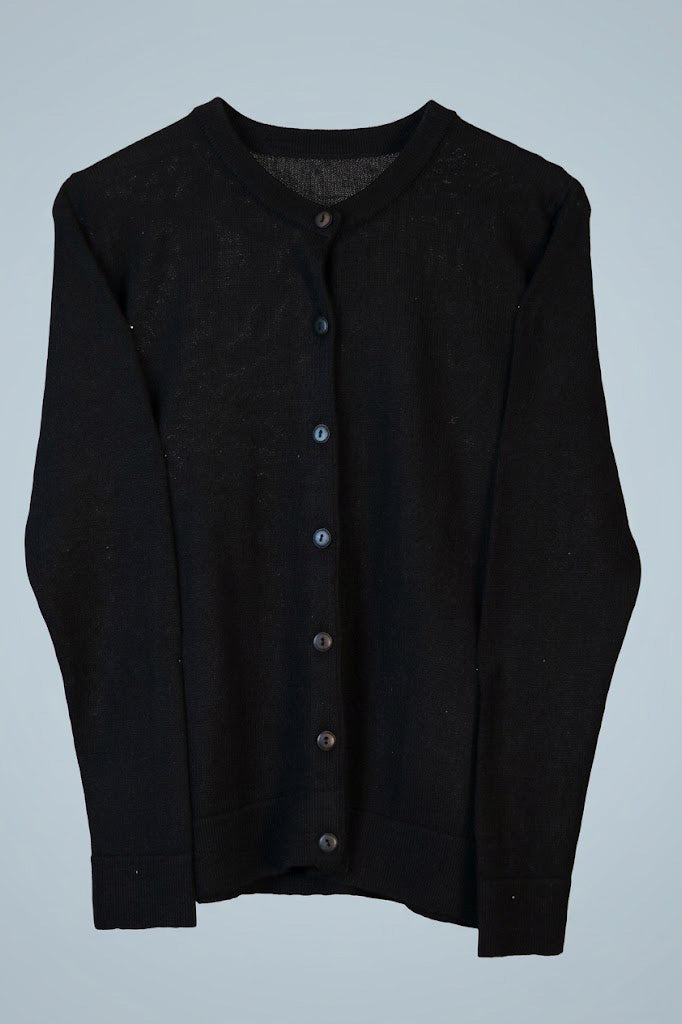 Strickjacke Qori Anthrazit